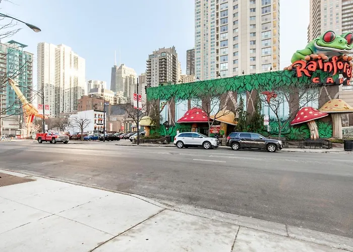 River N 1br W Gym Wd Nr Mag Mile By Bluegound Chi-127 Апартаменты