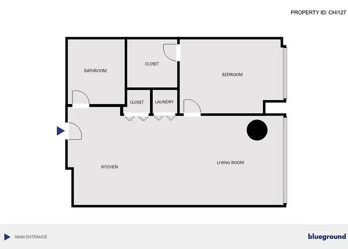 River N 1br W Gym Wd Nr Mag Mile By Bluegound Chi-127 Апартаменты *