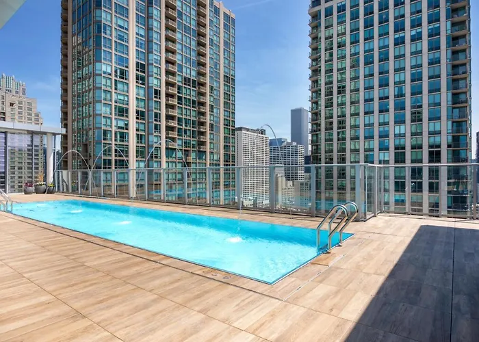 River N 1br W Gym Wd Nr Mag Mile By Bluegound Chi-127