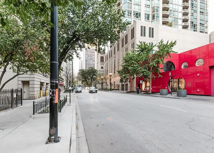 Апартаменты River N 1br W Gym Wd Nr Mag Mile By Bluegound Chi-127 *